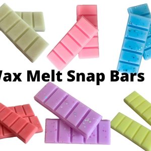 Wax Melt Snap Bars, Highly Scented Soy Wax Melts
