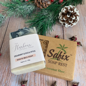 Natural Soap Bar with Safix Soap Rest